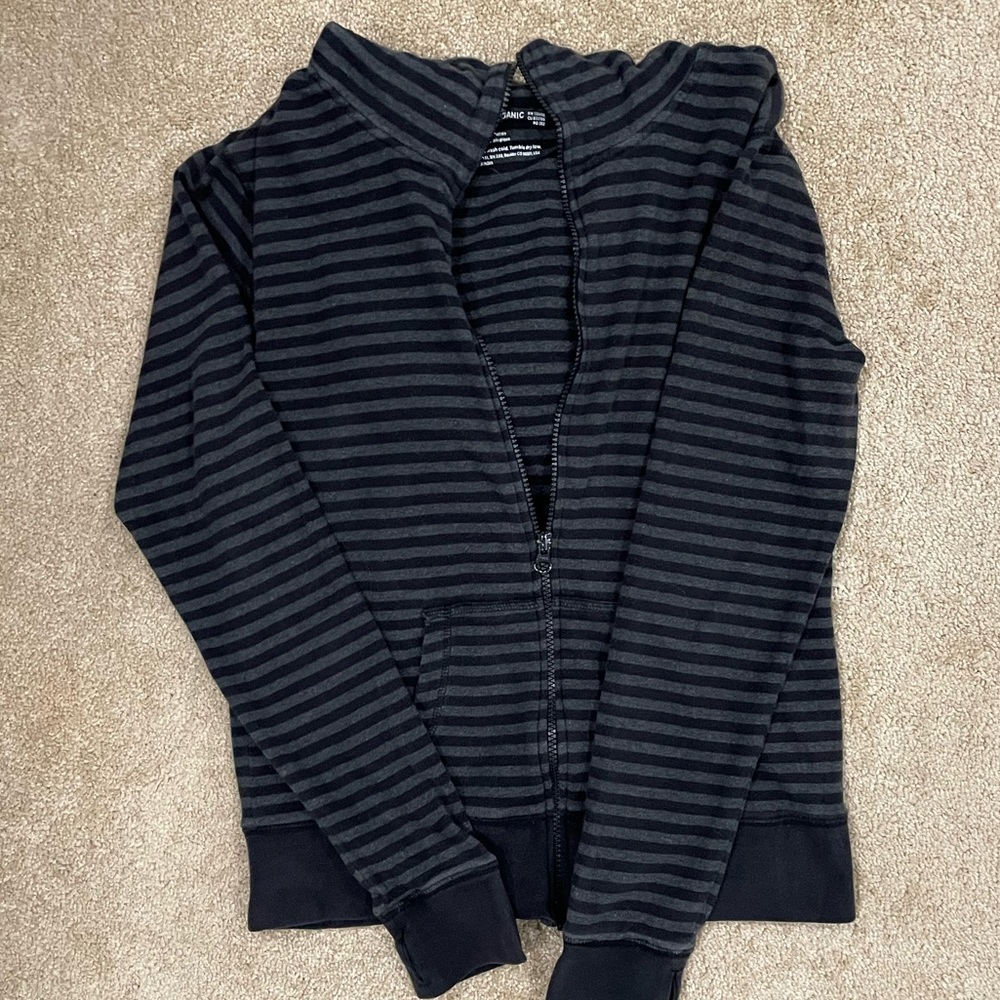 Pact Organic Cotton lightweight hoodie.